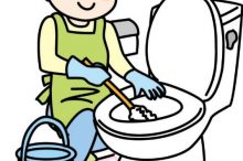 トイレ掃除　尿石